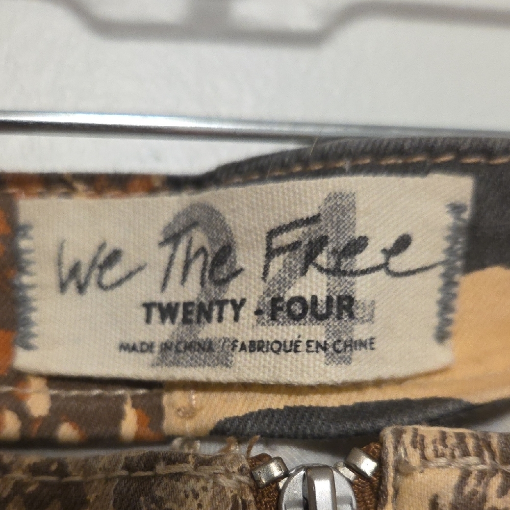 We The Free Multicolor Patchwork Flare Jeans - image 3